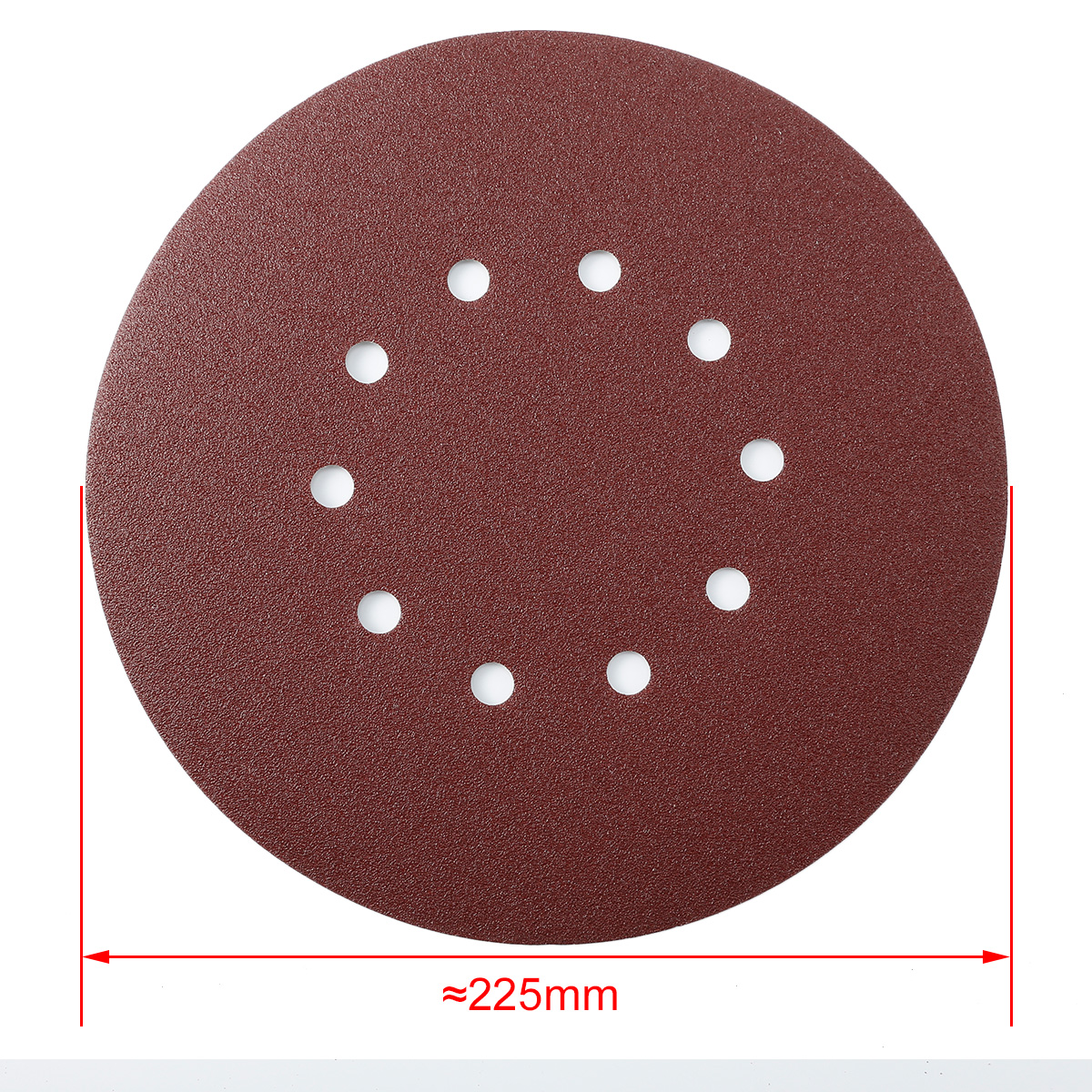 UK 60Pcs 125mm Sanding Discs Pads 40-400 Grits Mixed Sander Sand Paper Loop Hot 